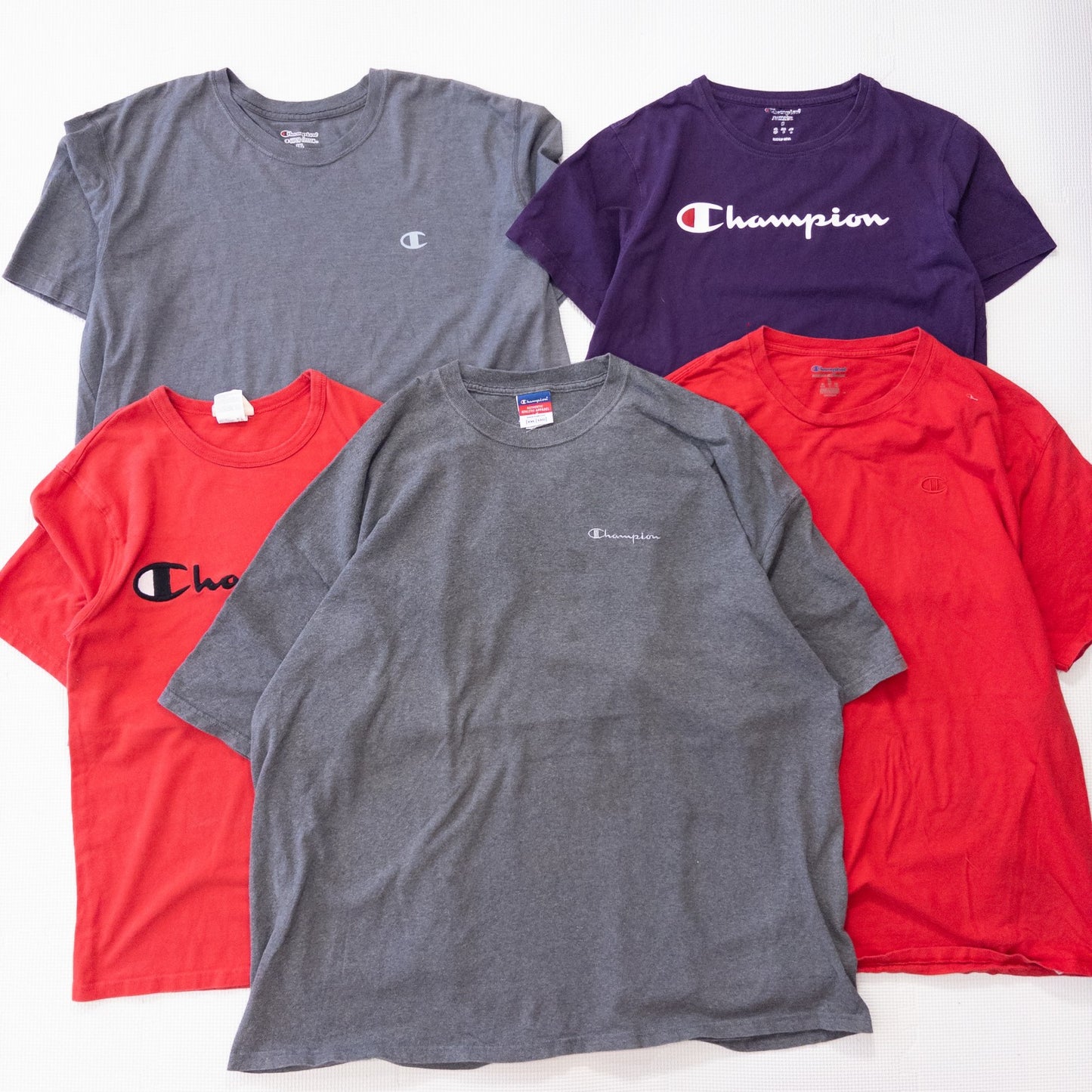 古着卸 現物まとめ売り 洗濯済み 特価 champion チャンピオン 半袖Tシャツ 20枚セット(S-XXXXL)