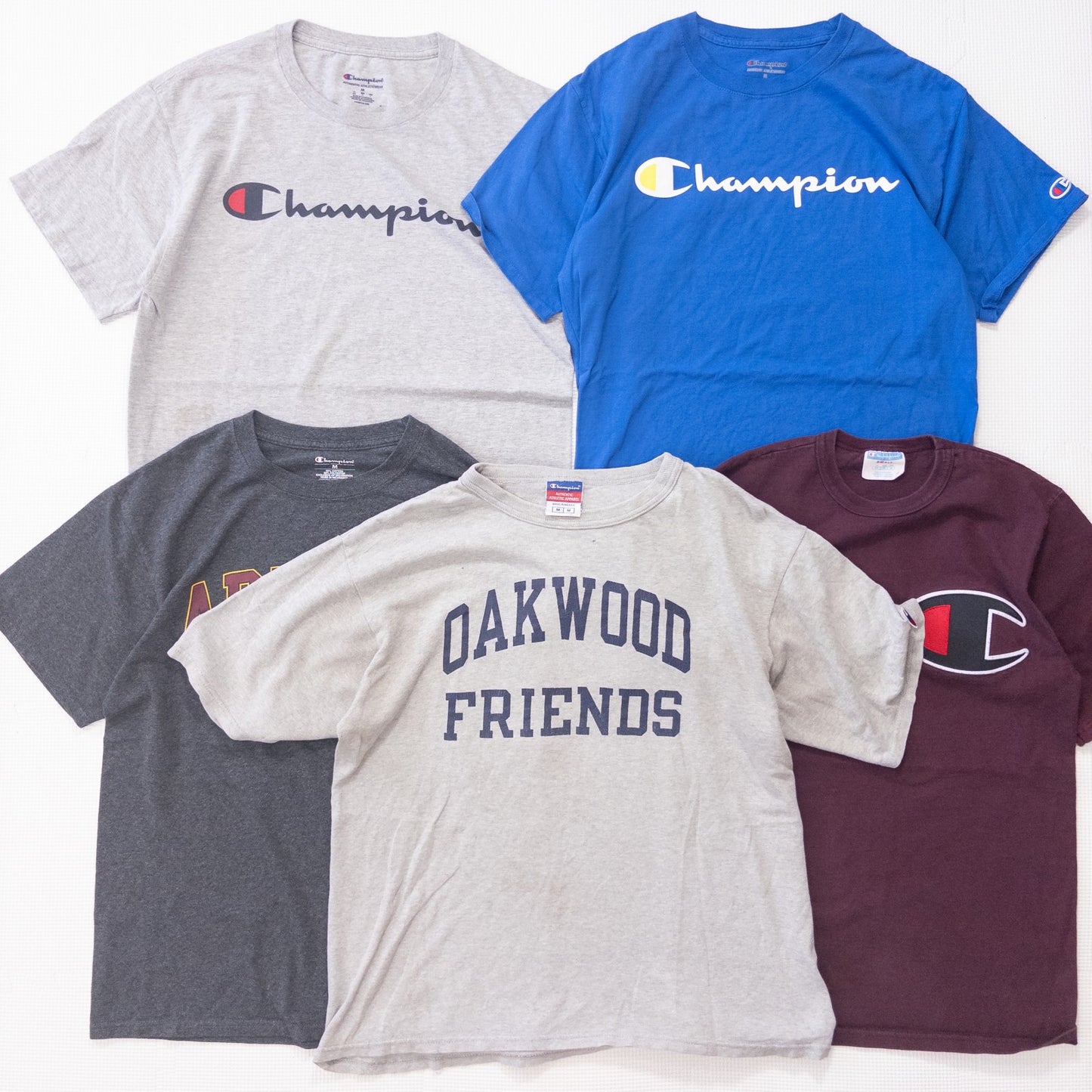 古着卸 現物まとめ売り 洗濯済み 特価 champion チャンピオン 半袖Tシャツ20枚セット(S-XXXL)