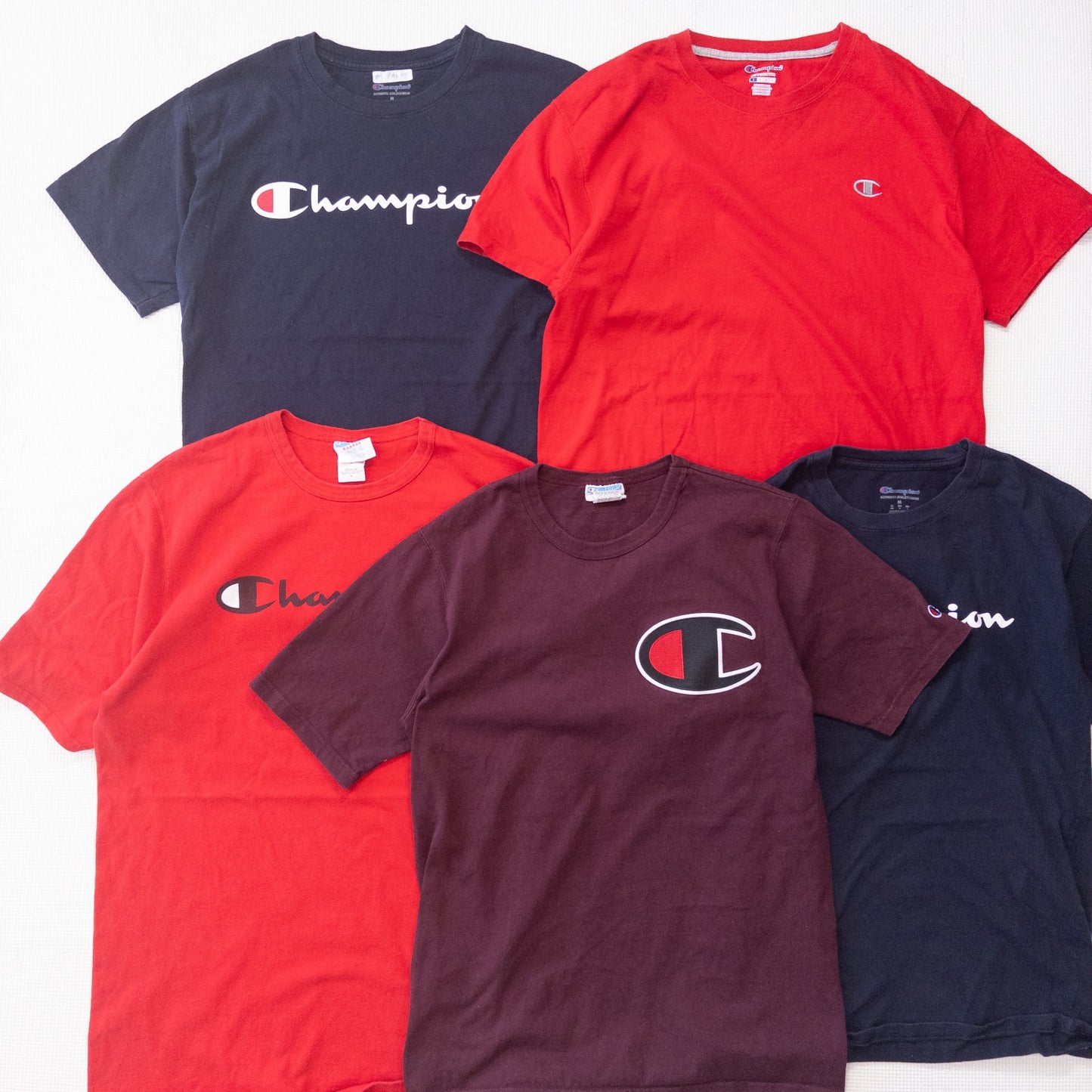 古着卸 現物まとめ売り 洗濯済み 特価 champion チャンピオン 半袖Tシャツ20枚セット(S-XXXL)