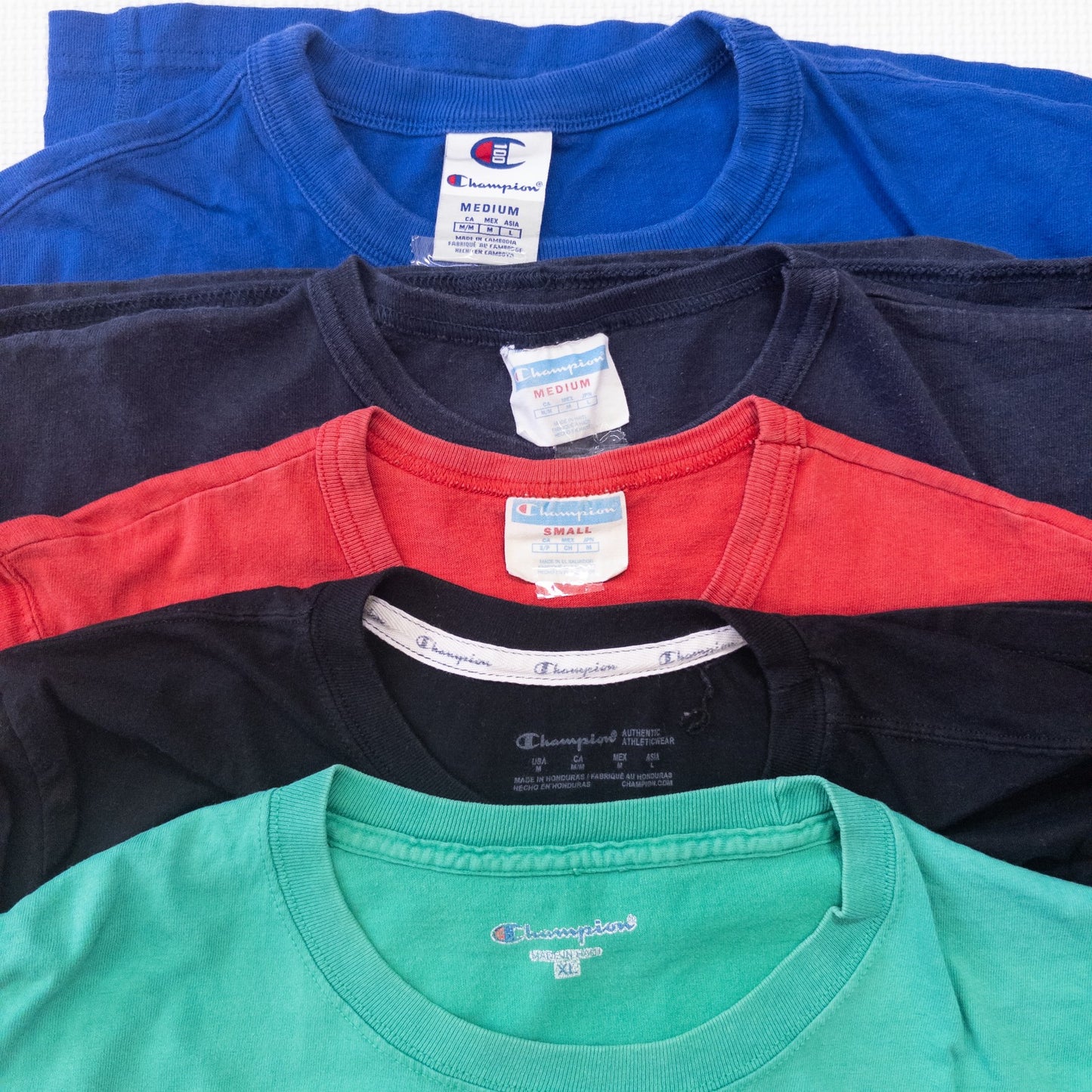 古着卸 現物まとめ売り 洗濯済み 特価 champion チャンピオン 半袖Tシャツ20枚セット(S-XXXL)