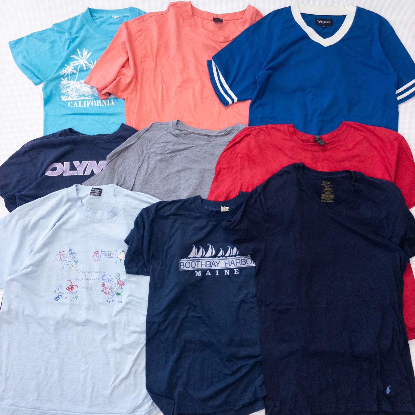 古着卸 現物まとめ売り 洗濯済み 特価半袖Tシャツ 36枚セット(S-XXXL) w612003