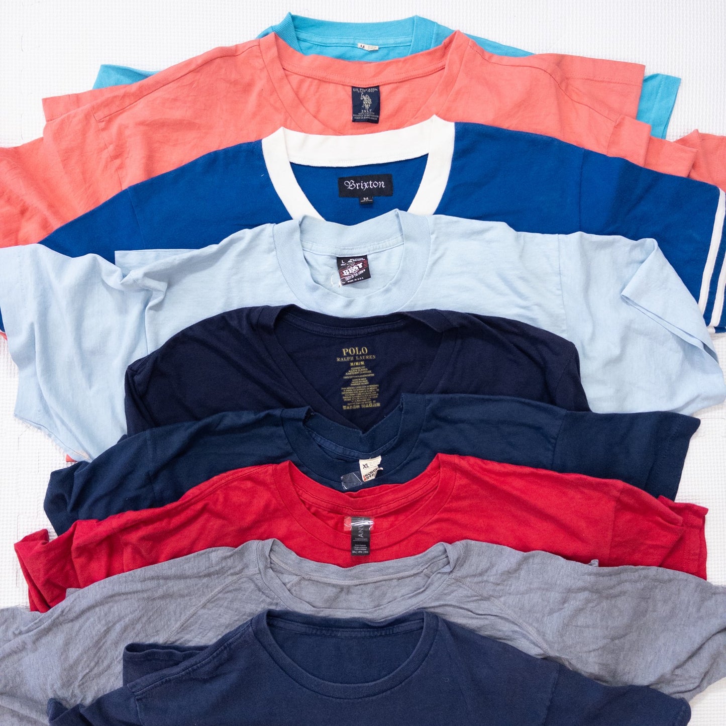 古着卸 現物まとめ売り 洗濯済み 特価半袖Tシャツ 36枚セット(S-XXXL) w612003