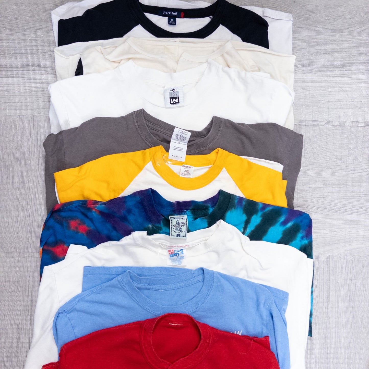 古着卸 現物まとめ売り 洗濯済み 特価ロンT 長袖Tシャツ 36枚セット (S~XXXL) w613002