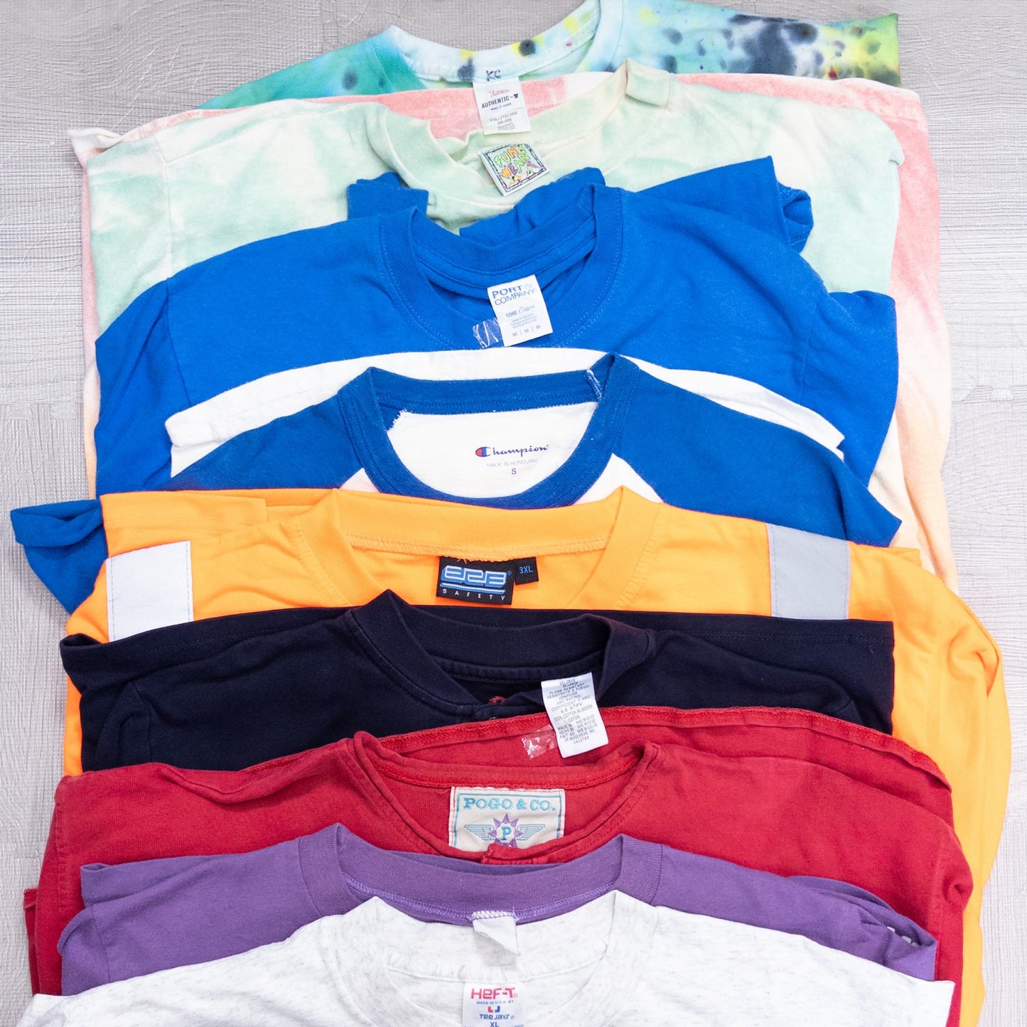 古着卸 現物まとめ売り 洗濯済み 特価ロンT 長袖Tシャツ 36枚セット (S~XXXL) w613002