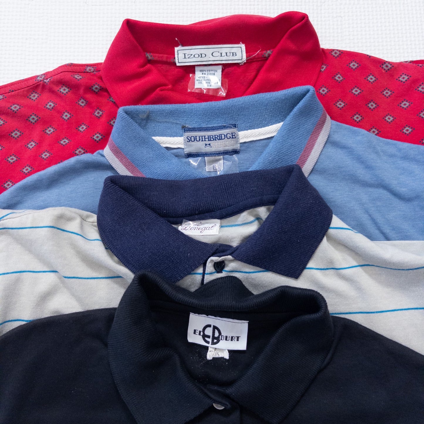 古着卸 現物まとめ売り 洗濯済み 特価半袖ポロシャツ 16枚セット(XS-XXL) w614003