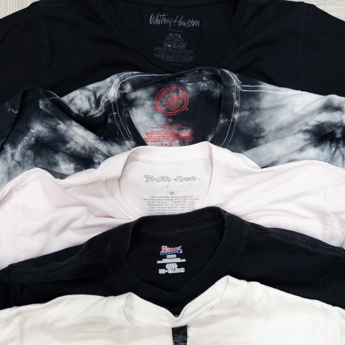 古着卸 現物まとめ売り 洗濯済み アーティスト ミュージック系 半袖Tシャツ 20枚セット(M-XXXL) w703001
