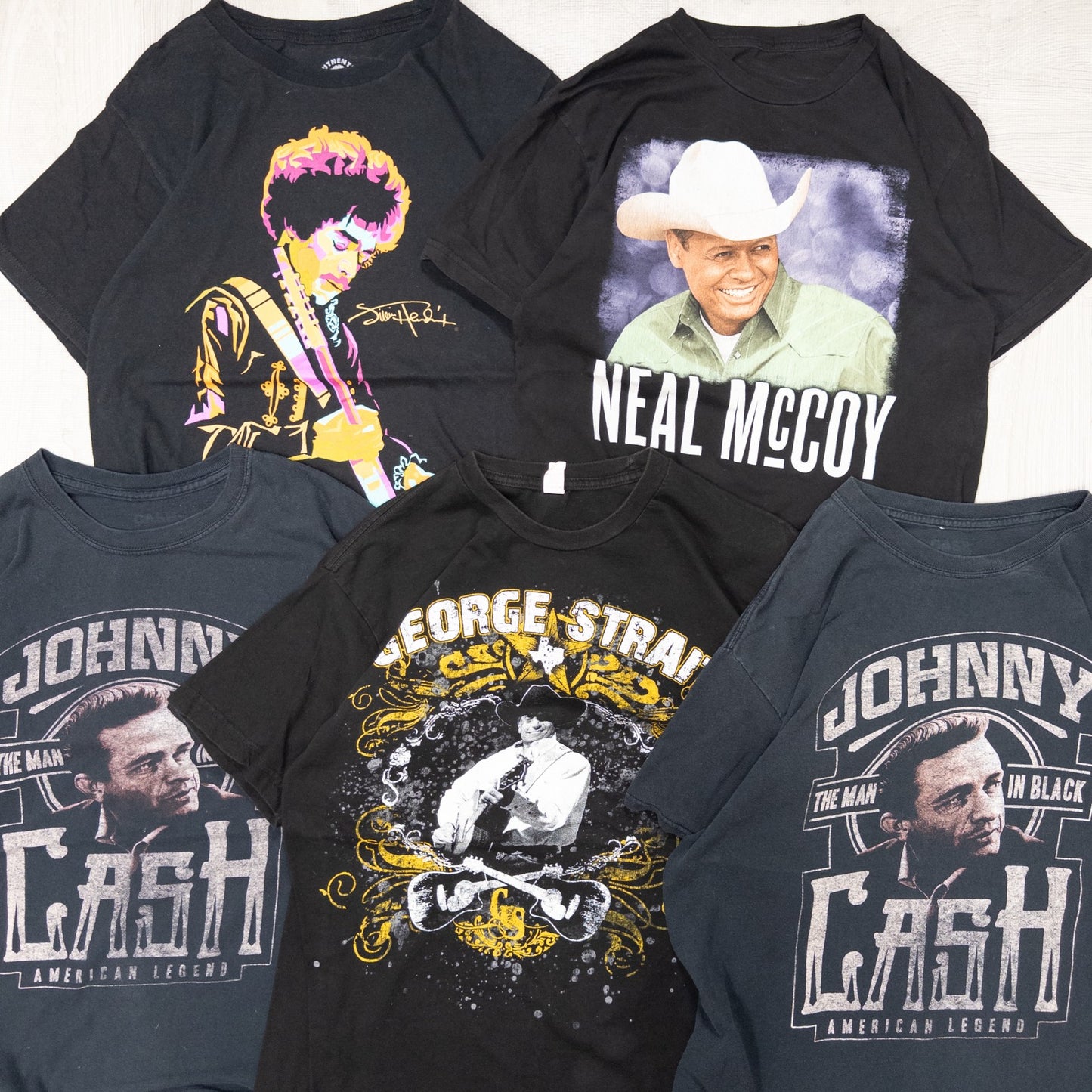 古着卸 現物まとめ売り 洗濯済み アーティスト ミュージック系 半袖Tシャツ 20枚セット(M-XXXL) w703001