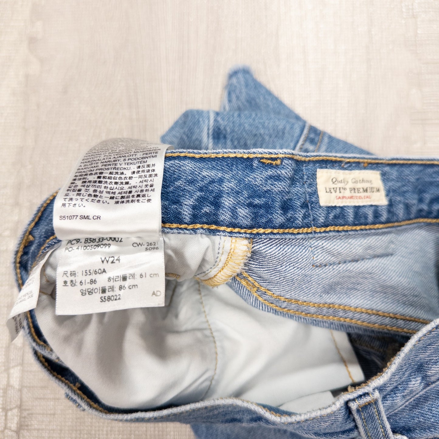 古着卸 現物まとめ売り 洗濯済み レディース グランジデニム ショートパンツ 6本セット(W24-W33) w703008