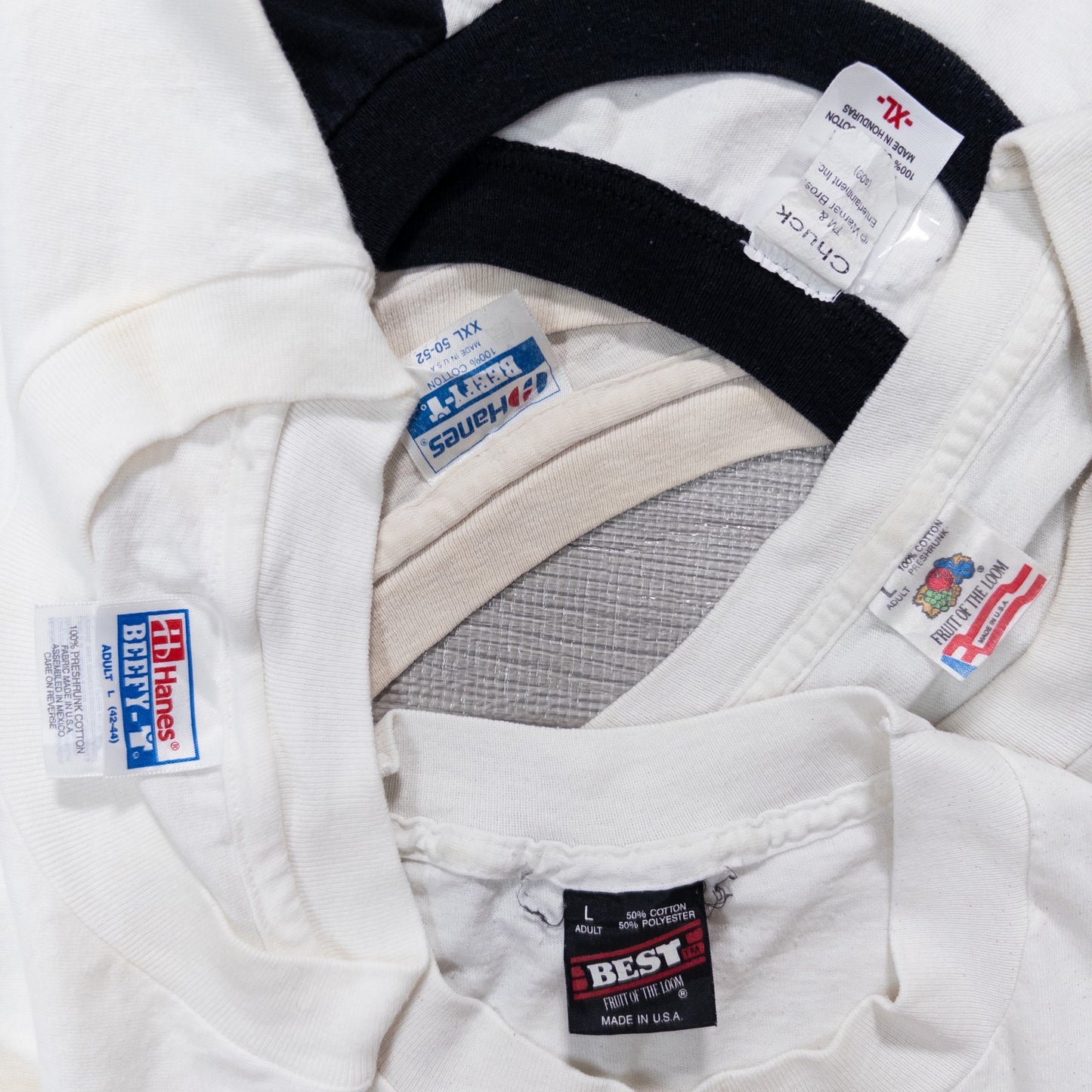 古着卸 現物まとめ売り 洗濯済み 90sシミあり半袖Tシャツ 20枚セット(M-XXL) w705001