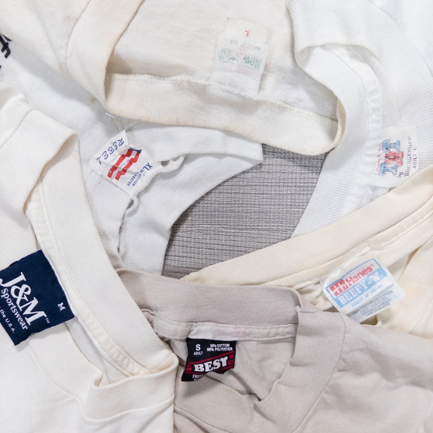 古着卸 現物まとめ売り 洗濯済み 90s シミあり半袖Tシャツ Bグレード 23枚セット(S-XXXL) w705003