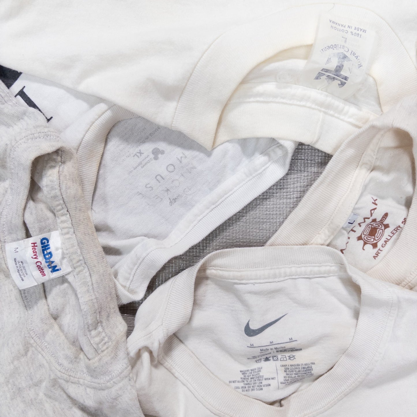 古着卸 現物まとめ売り 洗濯済み 00s シミあり半袖Tシャツ 20枚セット(S-XXL) w705006