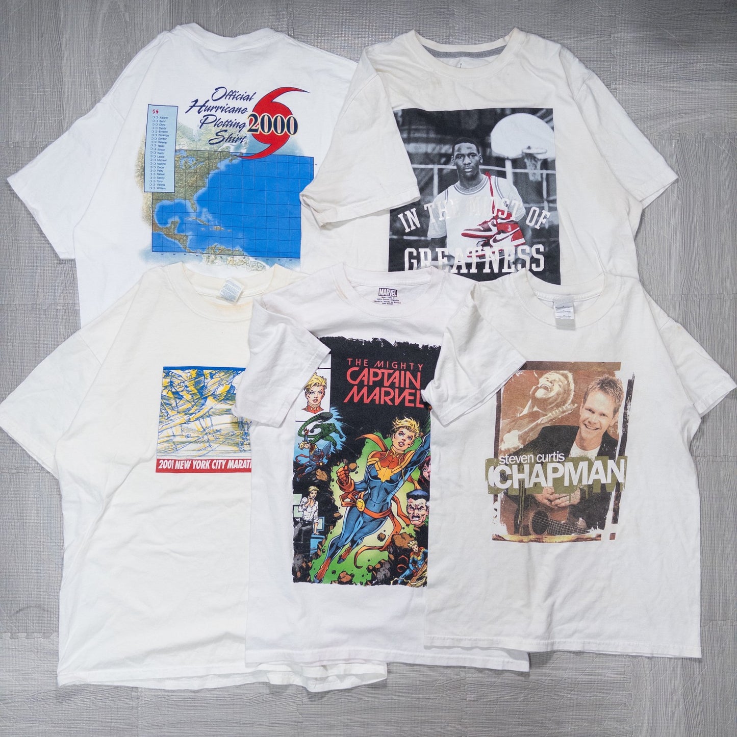 古着卸 現物まとめ売り 洗濯済み 00s シミあり半袖Tシャツ 20枚セット(S-XXL) w705006
