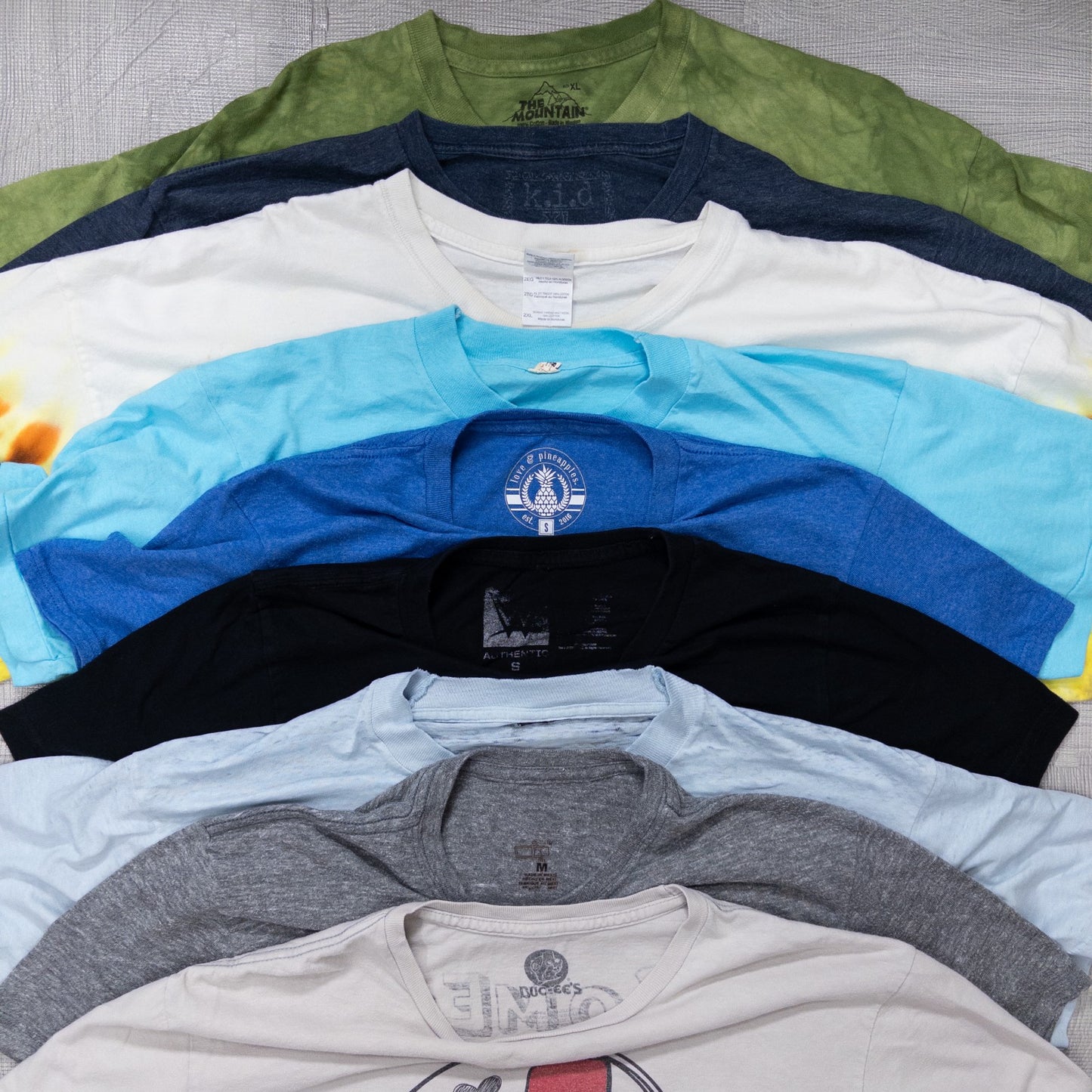 古着卸 現物まとめ売り 洗濯済み 特価USAプリント半袖Tシャツ 36枚セット(S-XXXL) w706006