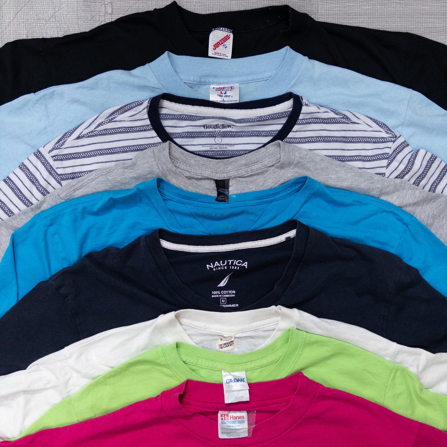 古着卸 現物まとめ売り 洗濯済み 特価USAプリント半袖Tシャツ 36枚セット(S-XXXL) w706006