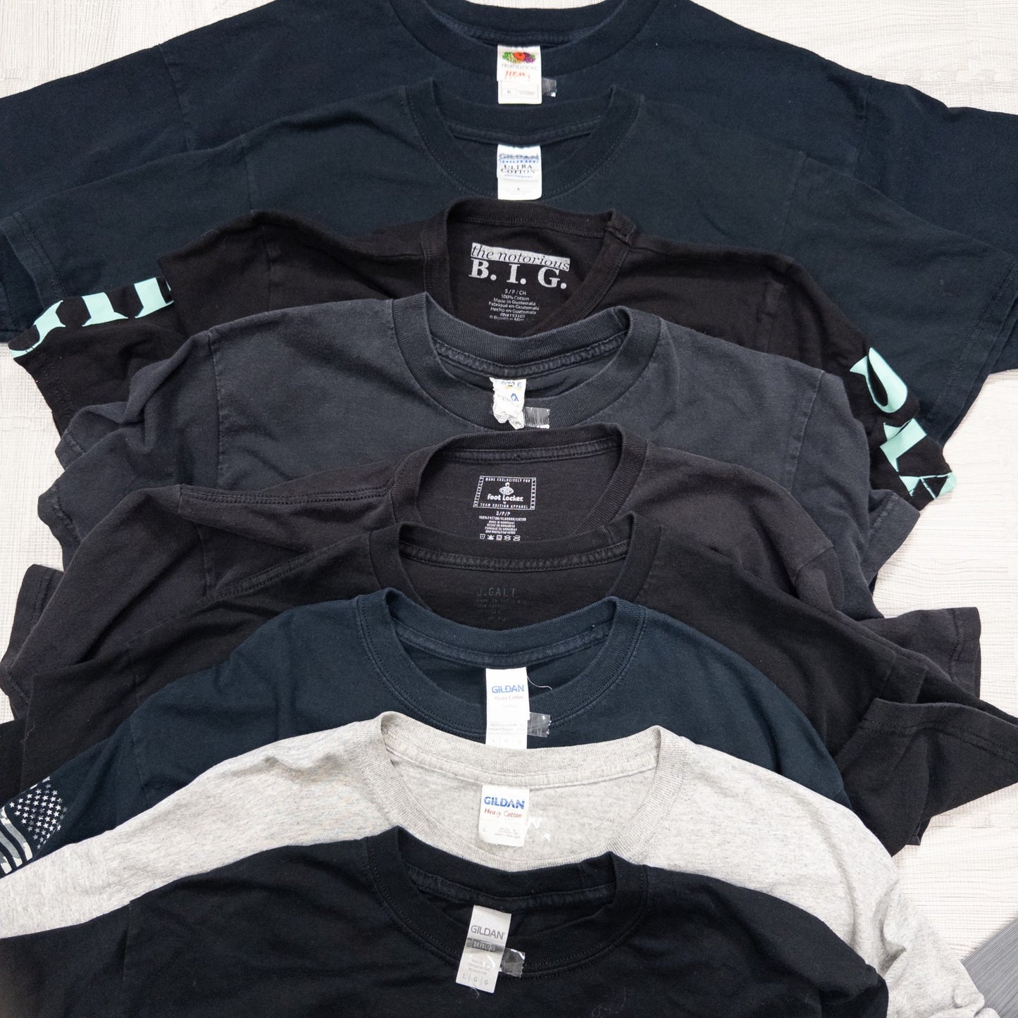 古着卸 現物まとめ売り 洗濯済み 特価USAプリント半袖Tシャツ 36枚セット(S-XXXL) w708005