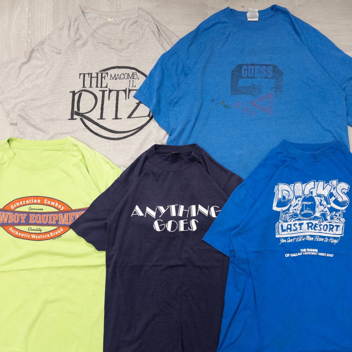 古着卸 現物まとめ売り 洗濯済み 90s 半袖Tシャツ 20枚セット(M-XXL) w708008