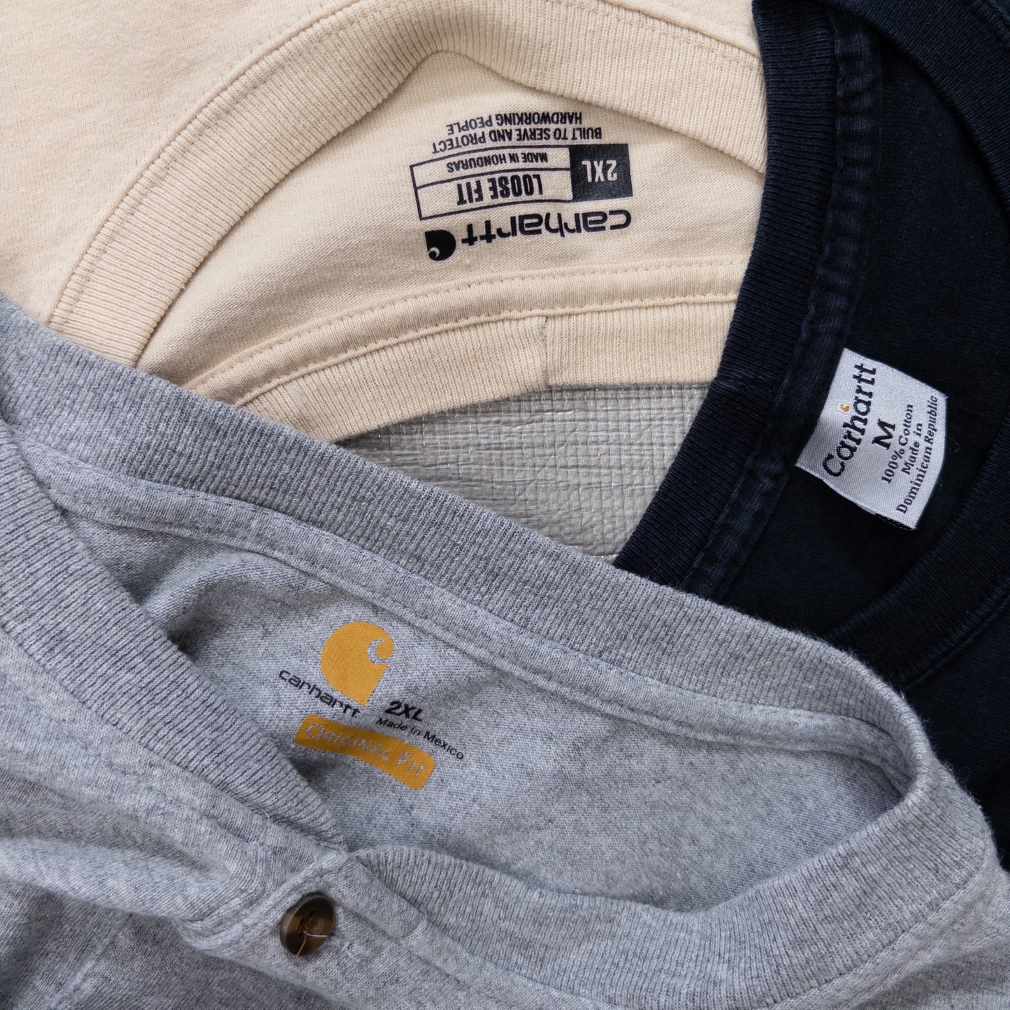 古着卸 現物まとめ売り 洗濯済み カーハート長袖Tシャツ ロンT 13枚セット(M-XXL) w803005