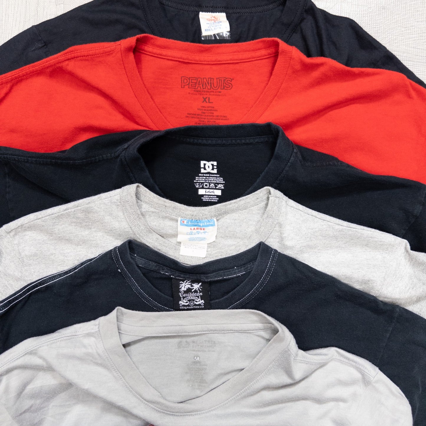 古着卸 現物まとめ売り 洗濯済み 特価USAプリント半袖Tシャツ 26枚セット(S-XXXL) w814002