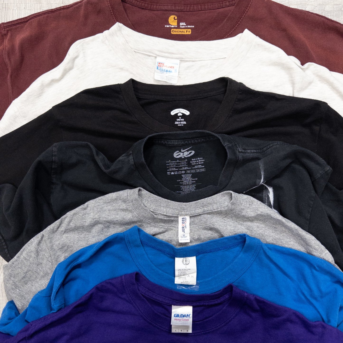 古着卸 現物まとめ売り 洗濯済み 特価USAプリント半袖Tシャツ 26枚セット(S-XXXL) w814002
