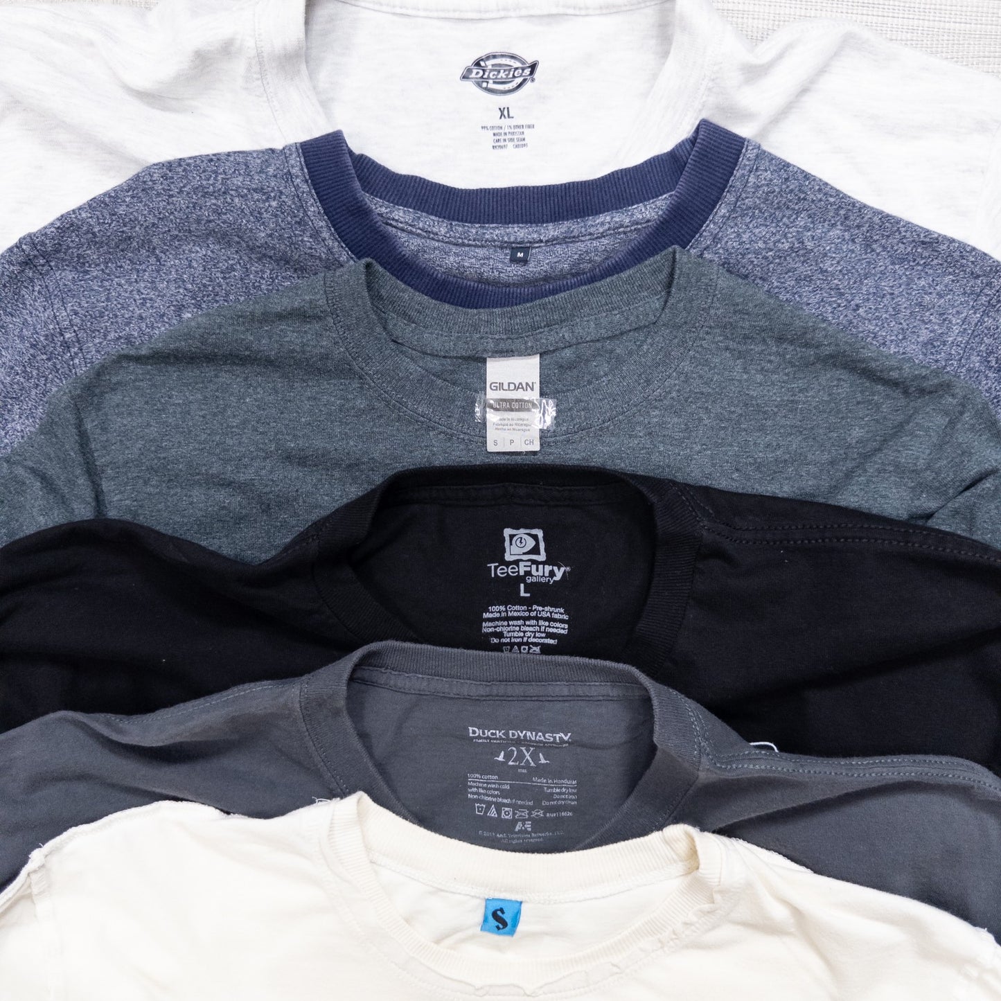 古着卸 現物まとめ売り 洗濯済み 特価USAプリント半袖Tシャツ 26枚セット(S-XXXL) w814002