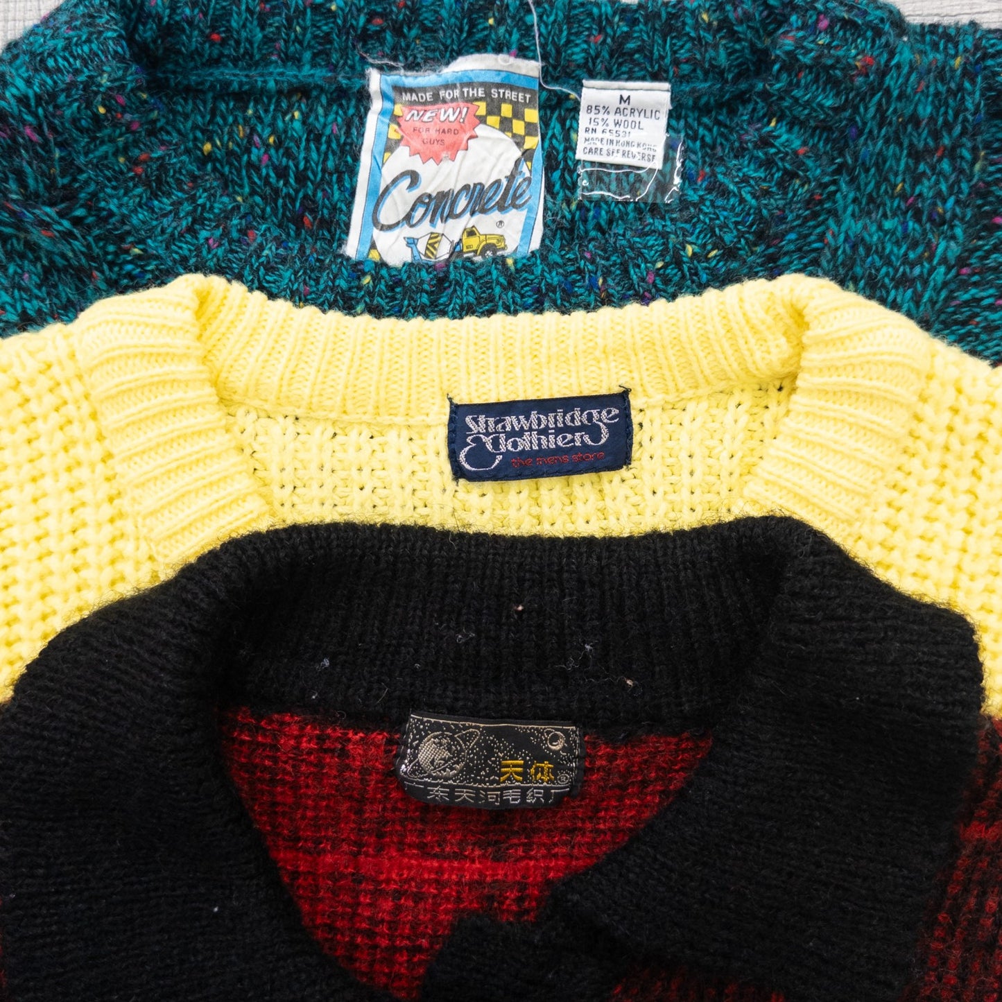 古着卸 現物まとめ売り 洗濯済み レディースサイズ/デザインニット 12枚セット(M-XL) w904001