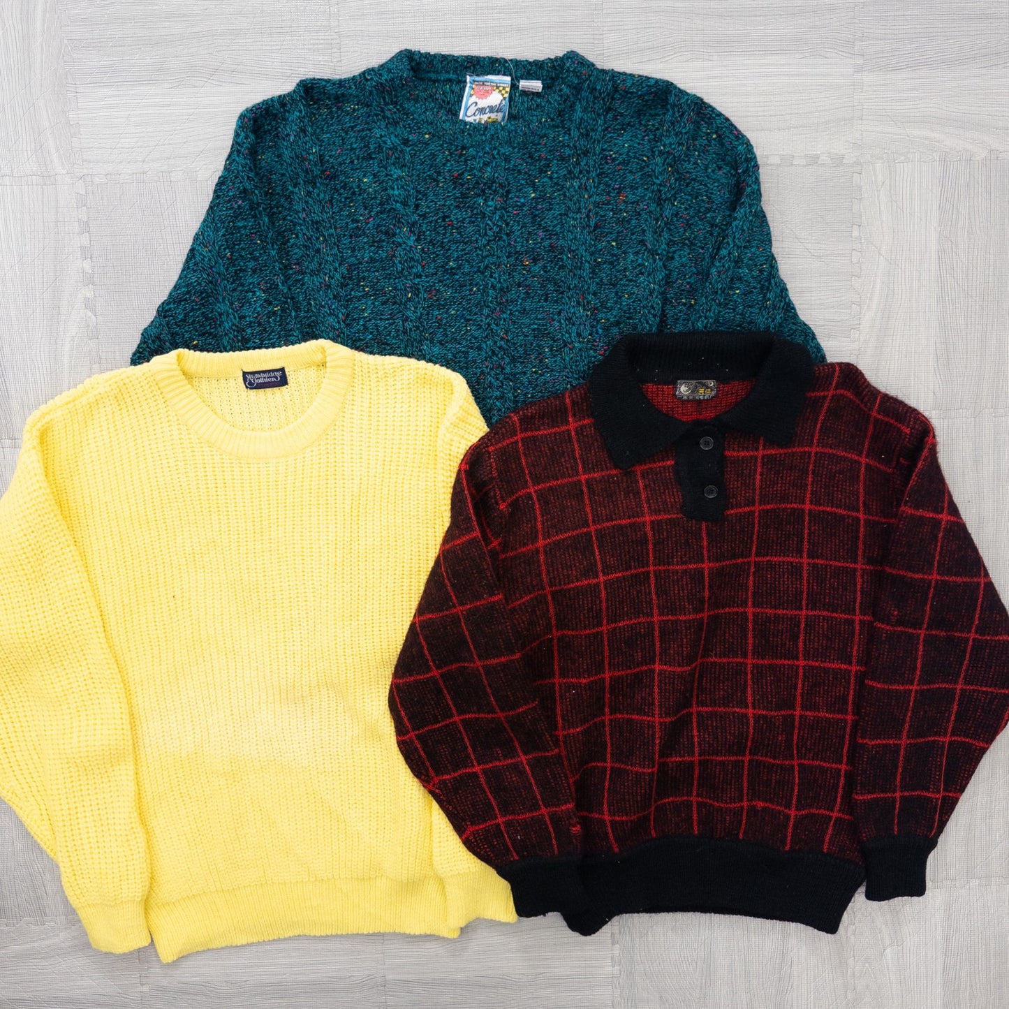 古着卸 現物まとめ売り 洗濯済み レディースサイズ/デザインニット 12枚セット(M-XL) w904001