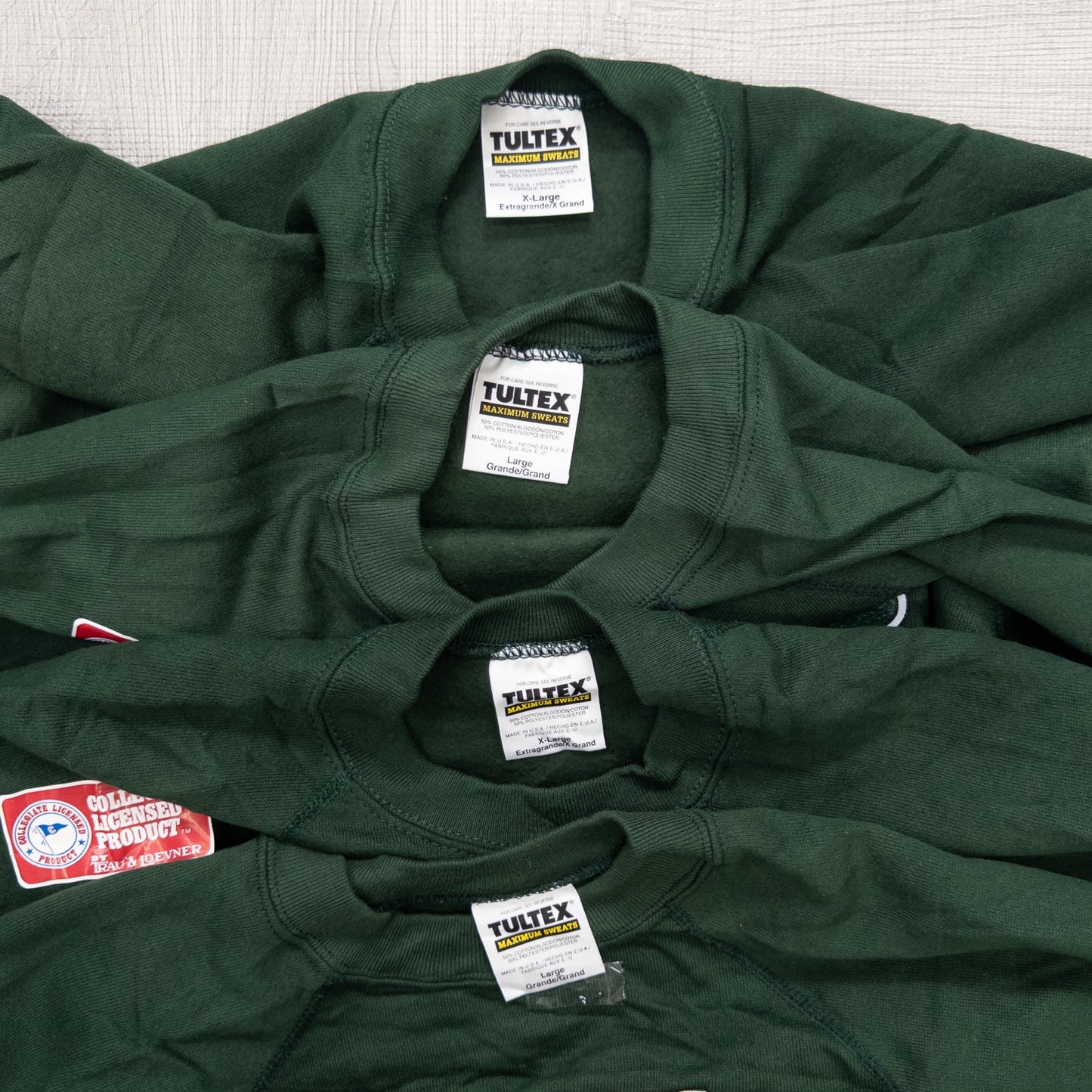 古着卸 現物まとめ売り 未洗濯 デッドストック90s USスウェット 16枚セット(L-XL) w908001