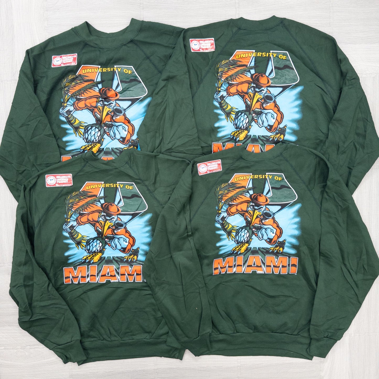 古着卸 現物まとめ売り 未洗濯 デッドストック90s USスウェット 16枚セット(L-XL) w908001