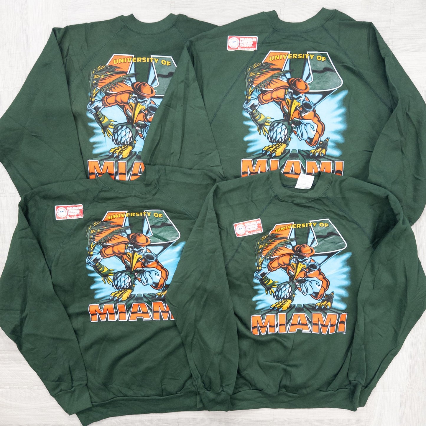 古着卸 現物まとめ売り 未洗濯 デッドストック90s USスウェット 16枚セット(L-XL) w908001