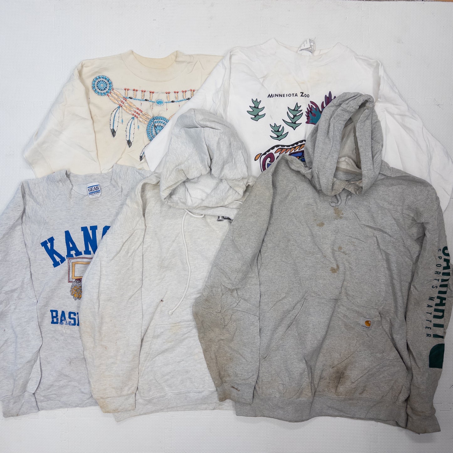 90's スウェット(シミあり) 未洗濯 20pcs  w0311006