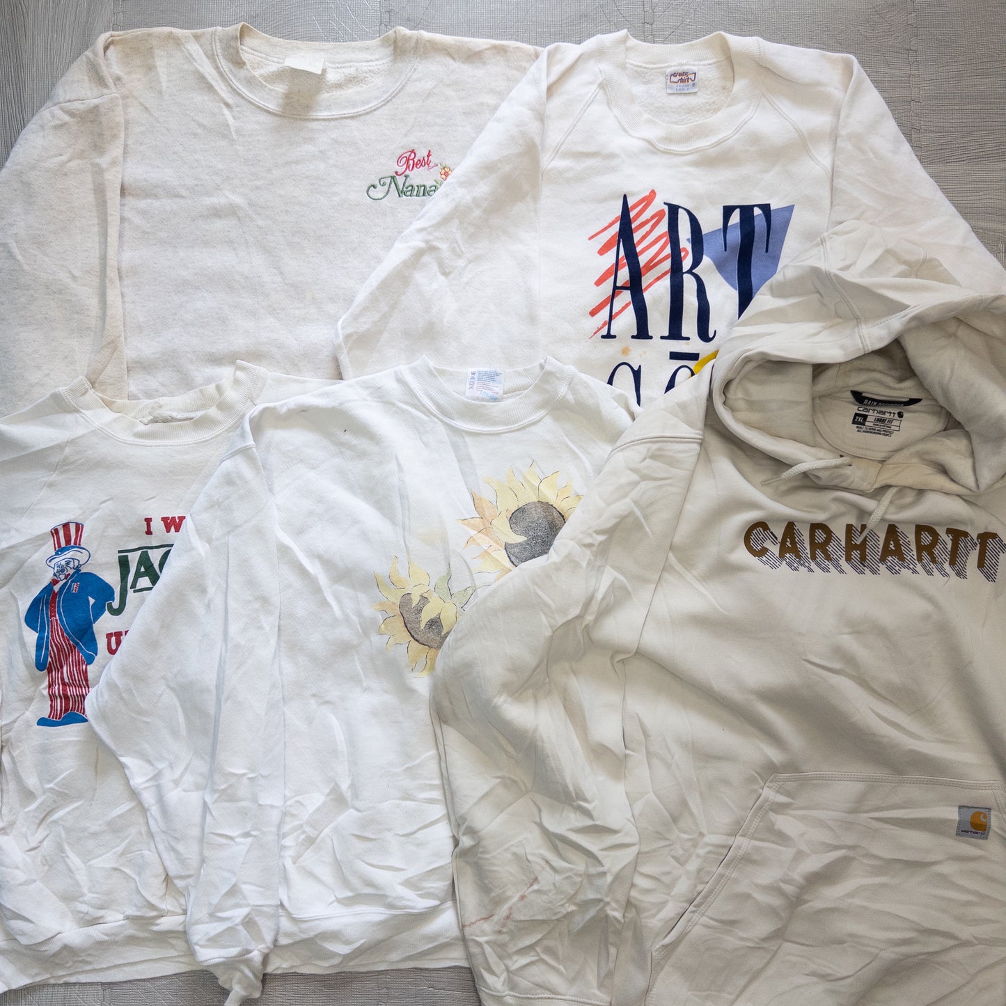90's スウェット(シミあり) 未洗濯 20pcs  w0313006