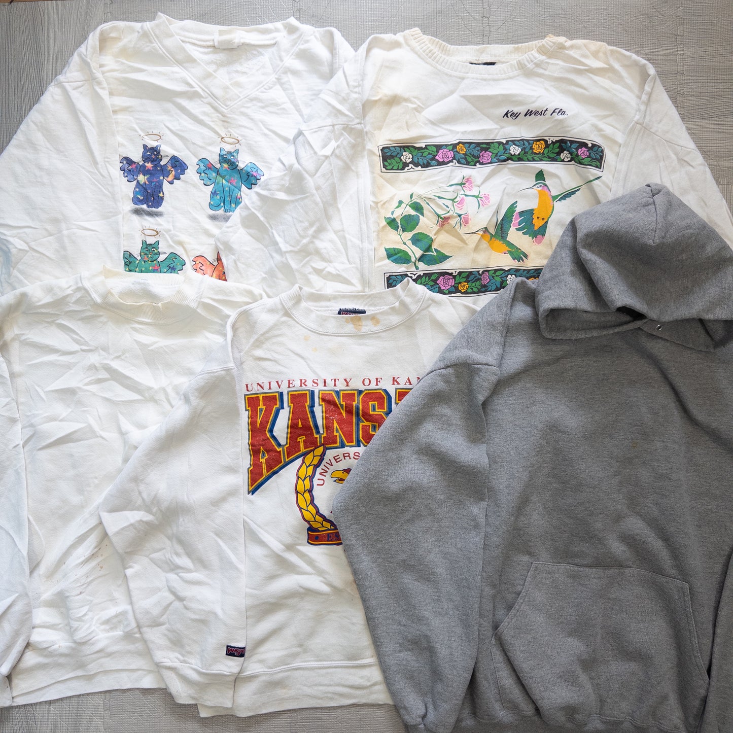 90's スウェット(シミあり) 未洗濯 20pcs  w0313006
