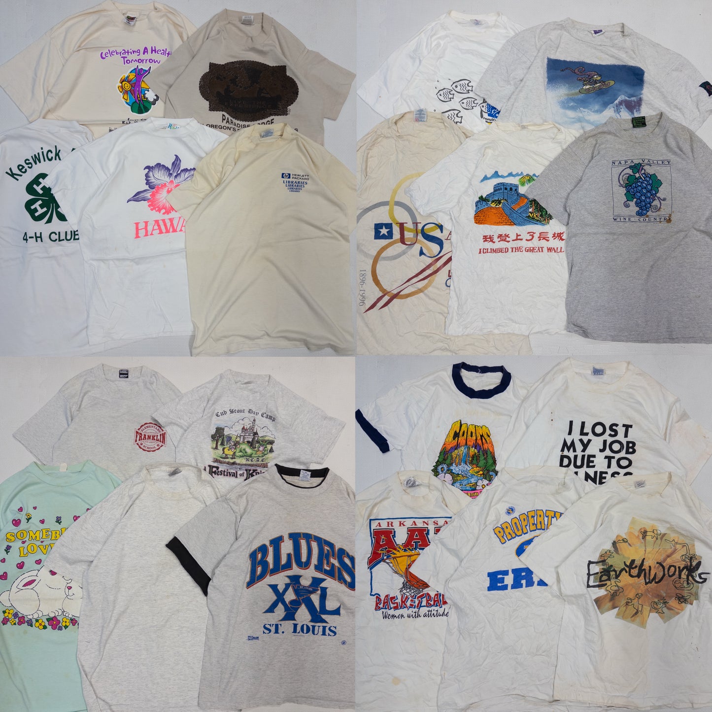 90's シミありTシャツ 20pcs  w0314008