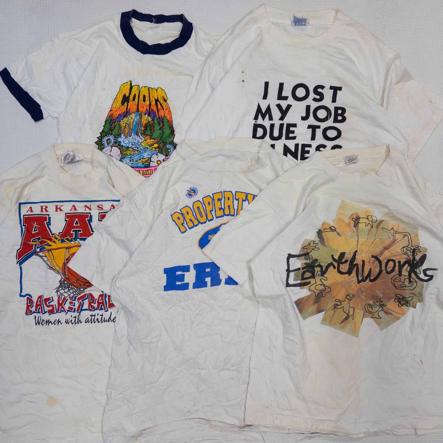 90's シミありTシャツ 20pcs  w0314008