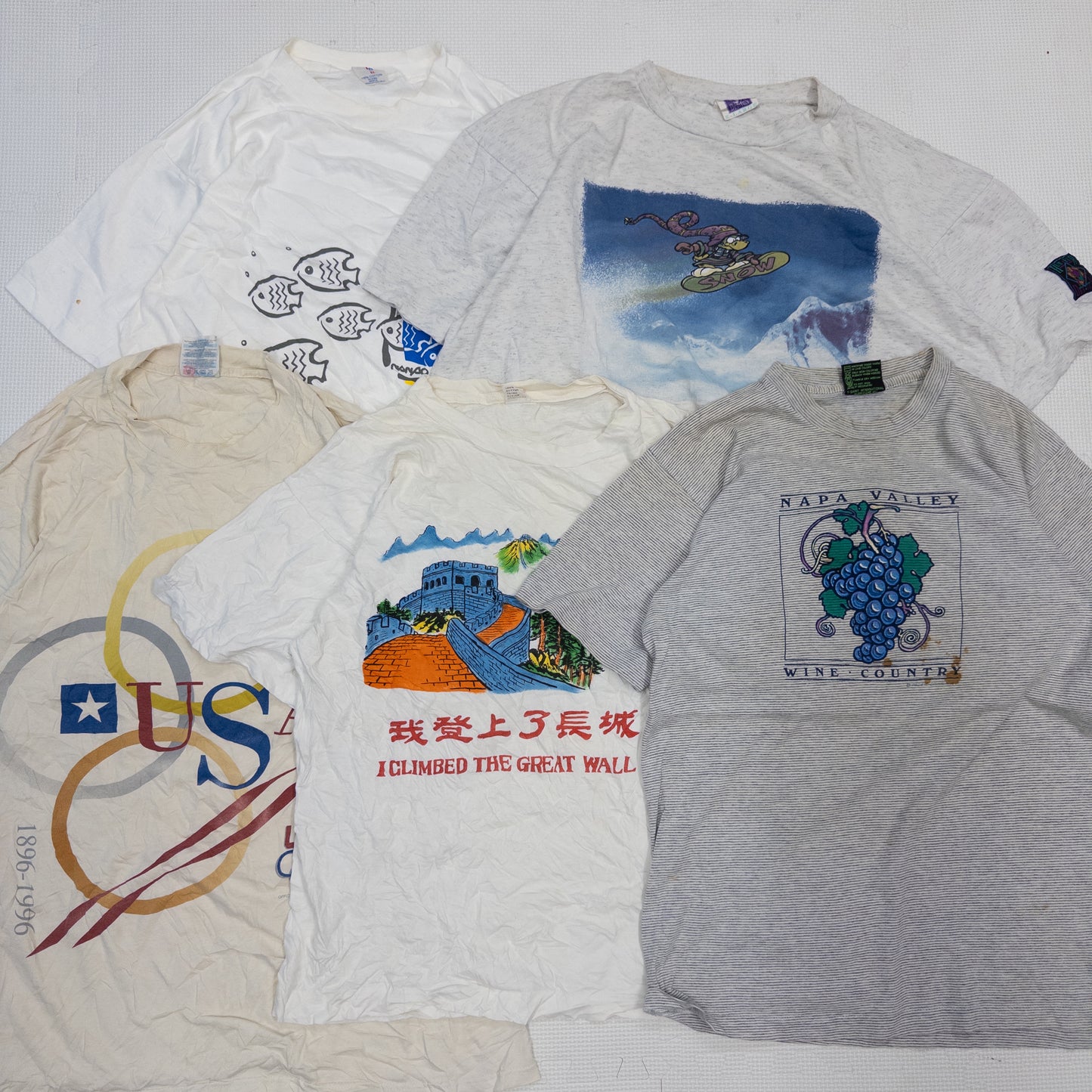 90's シミありTシャツ 20pcs  w0314008