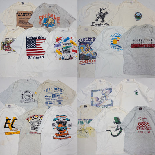 90's シミありTシャツ 20pcs  w0315001