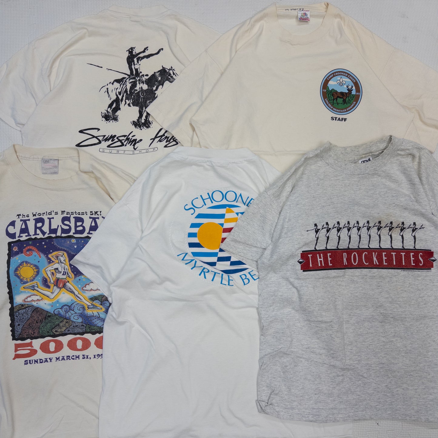 90's シミありTシャツ 20pcs  w0315001