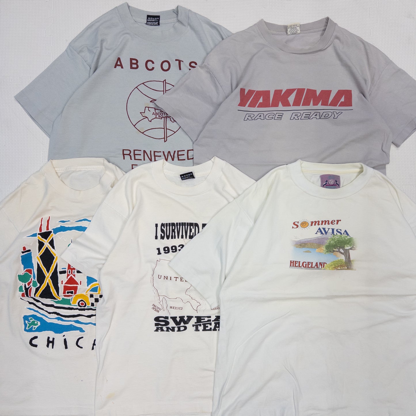 90's シミありTシャツ 20pcs  w0315004