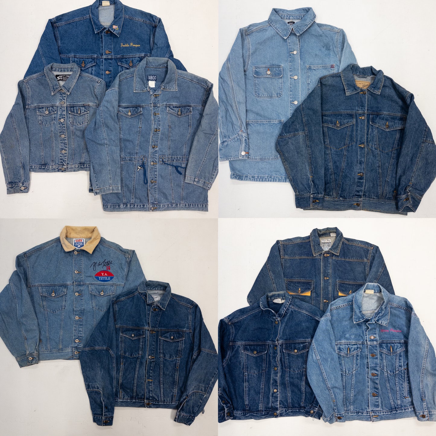 ノーブランドデニムジャケット 10pcs  w0401012