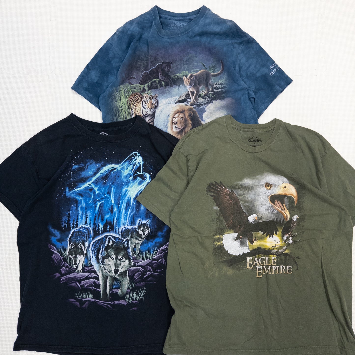アニマルプリントTシャツ 10pcs w0401014