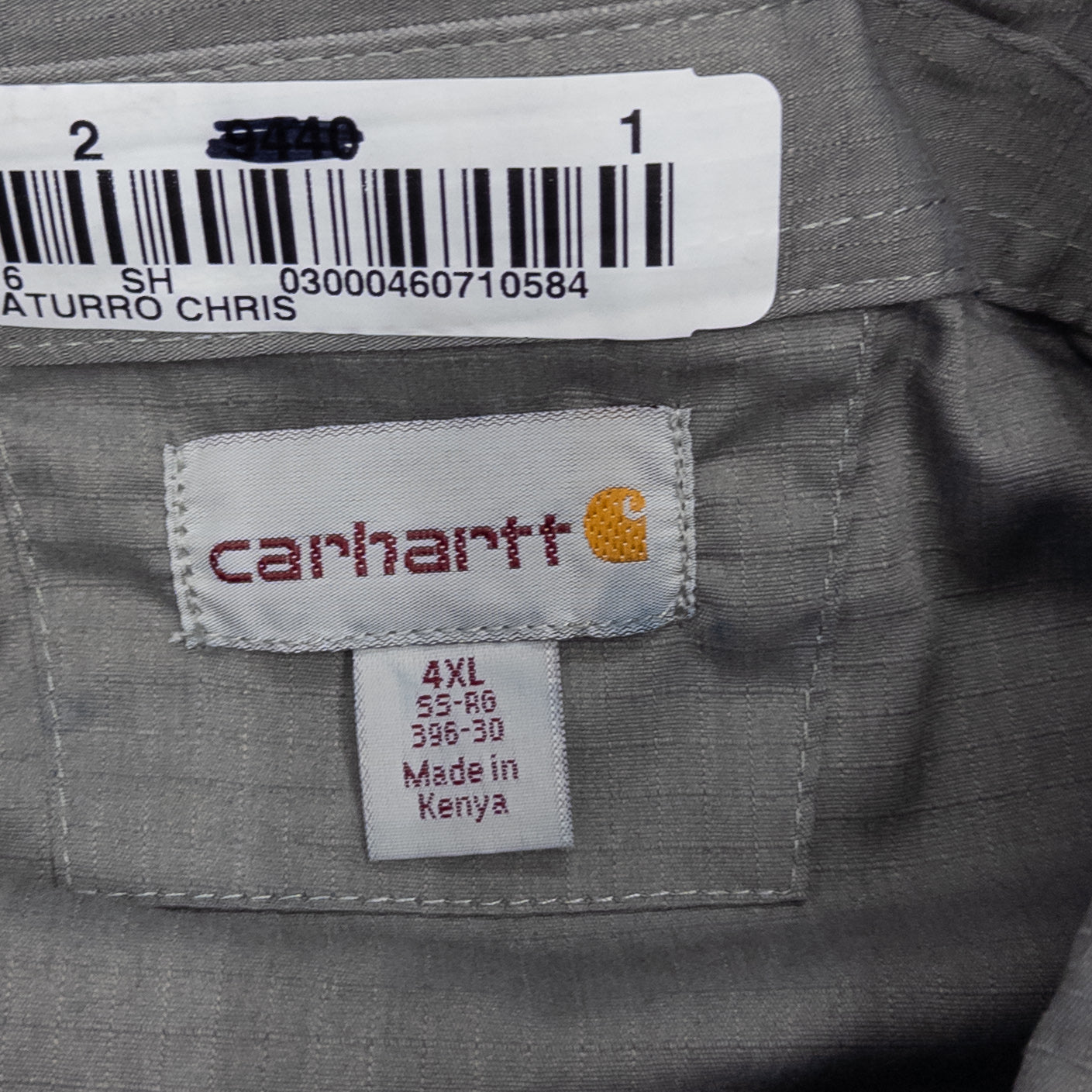 カーハート半袖ワークシャツ 5pcs w0401019