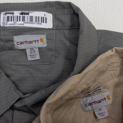 カーハート半袖ワークシャツ 5pcs w0401019