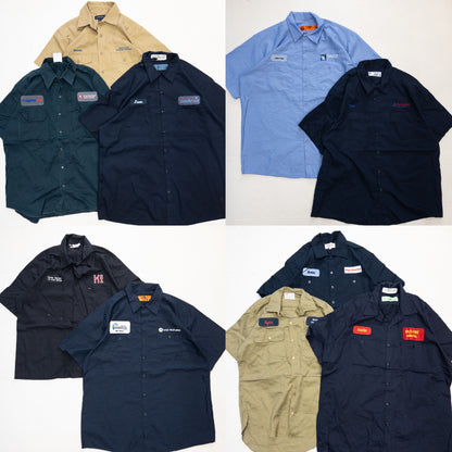 USワークシャツ（半袖） 10pcs w0403010
