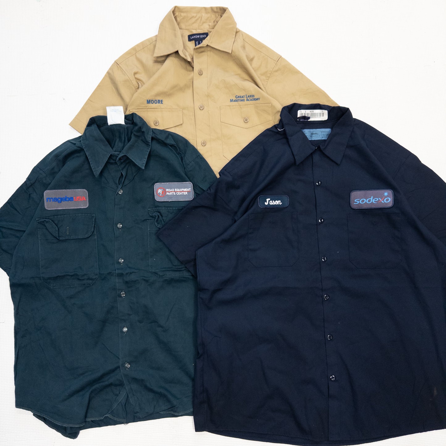 USワークシャツ（半袖） 10pcs w0403010