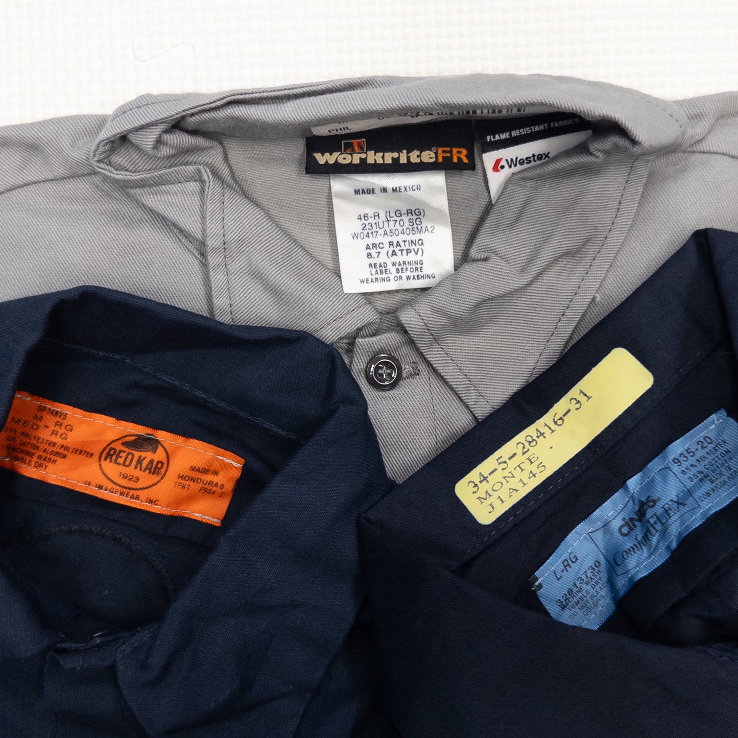 USワークシャツ（長袖） 10pcs w0403013