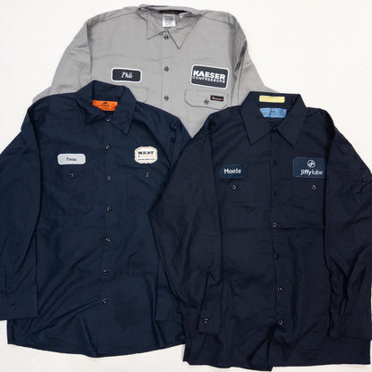 USワークシャツ（長袖） 10pcs w0403013