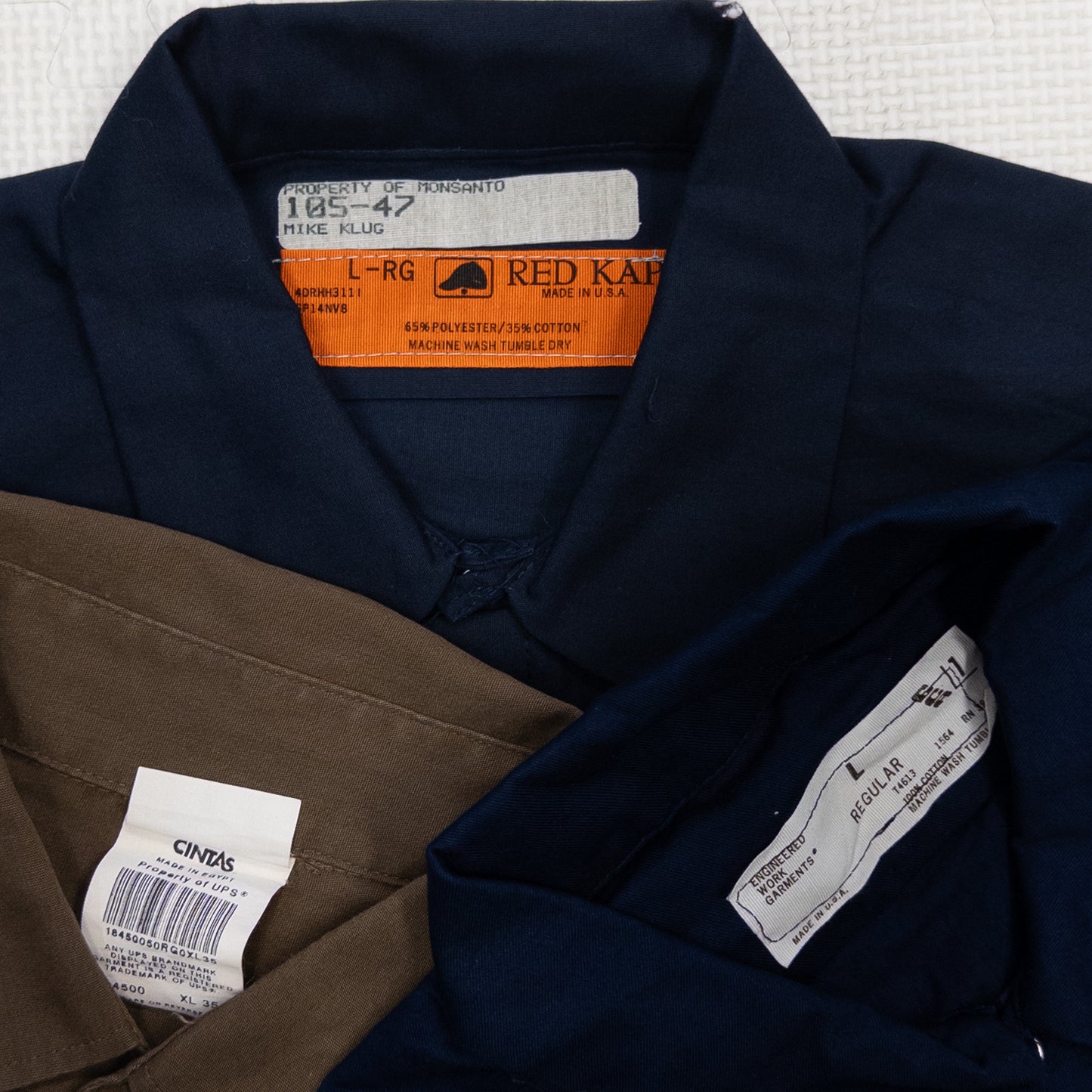 USワークシャツ（長袖） 10pcs w0403013