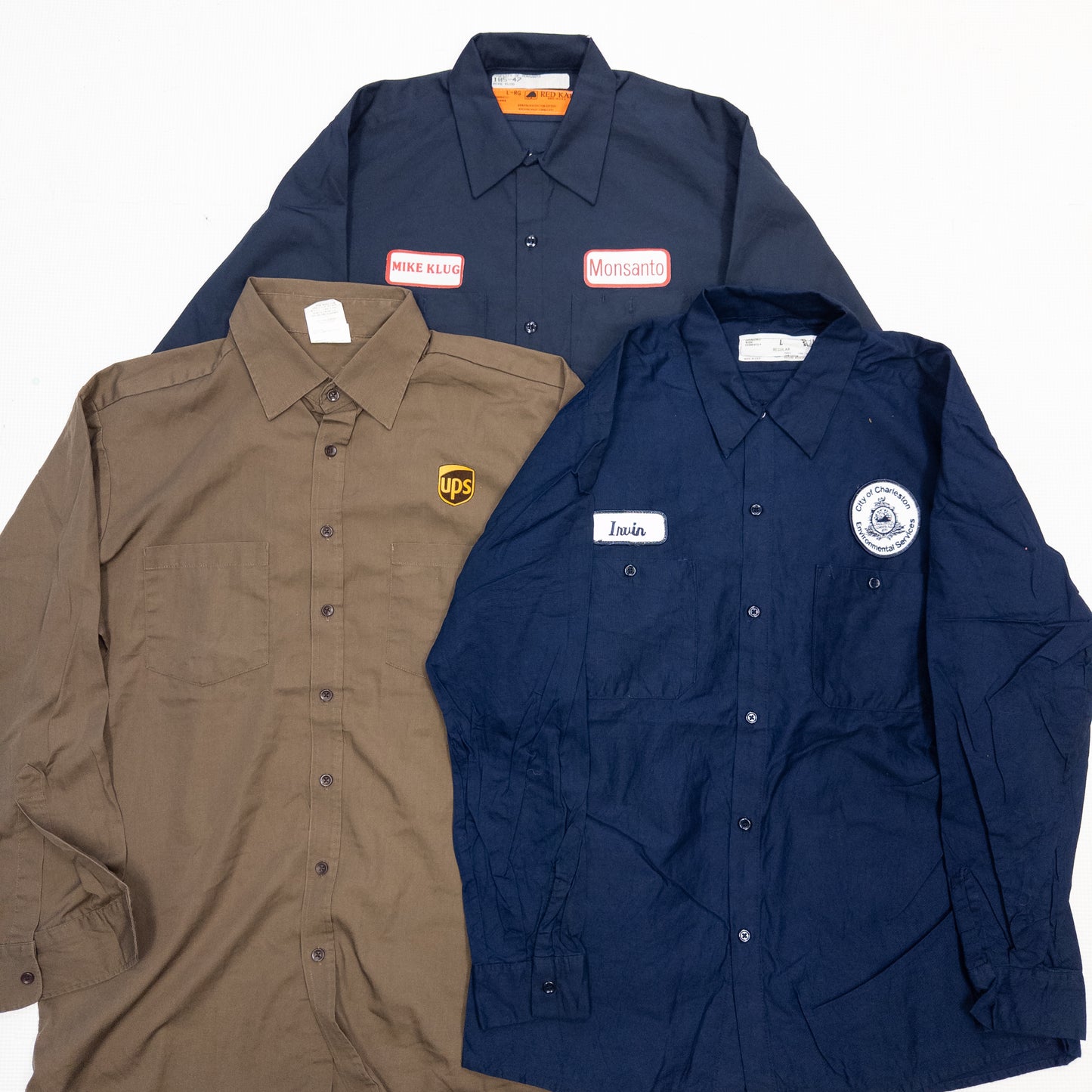 USワークシャツ（長袖） 10pcs w0403013