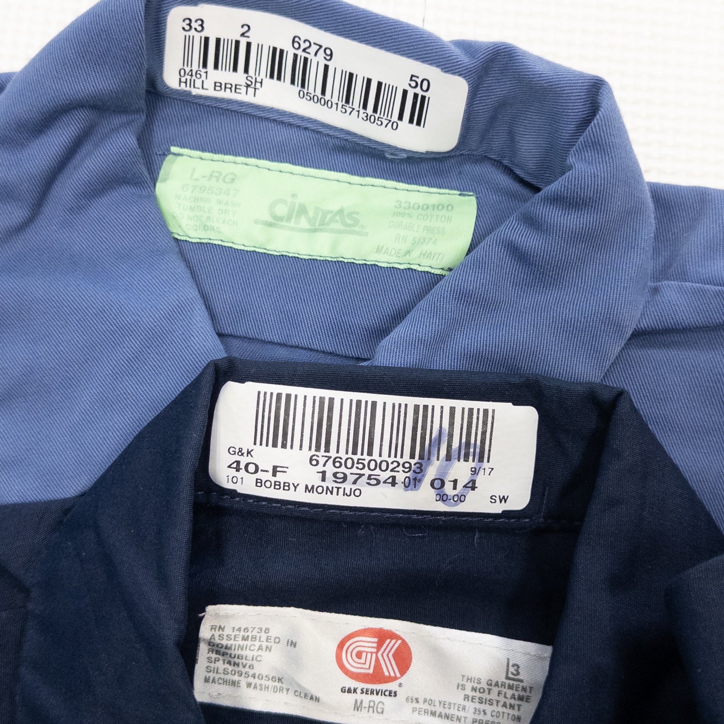 USワークシャツ（長袖） 10pcs w0405005