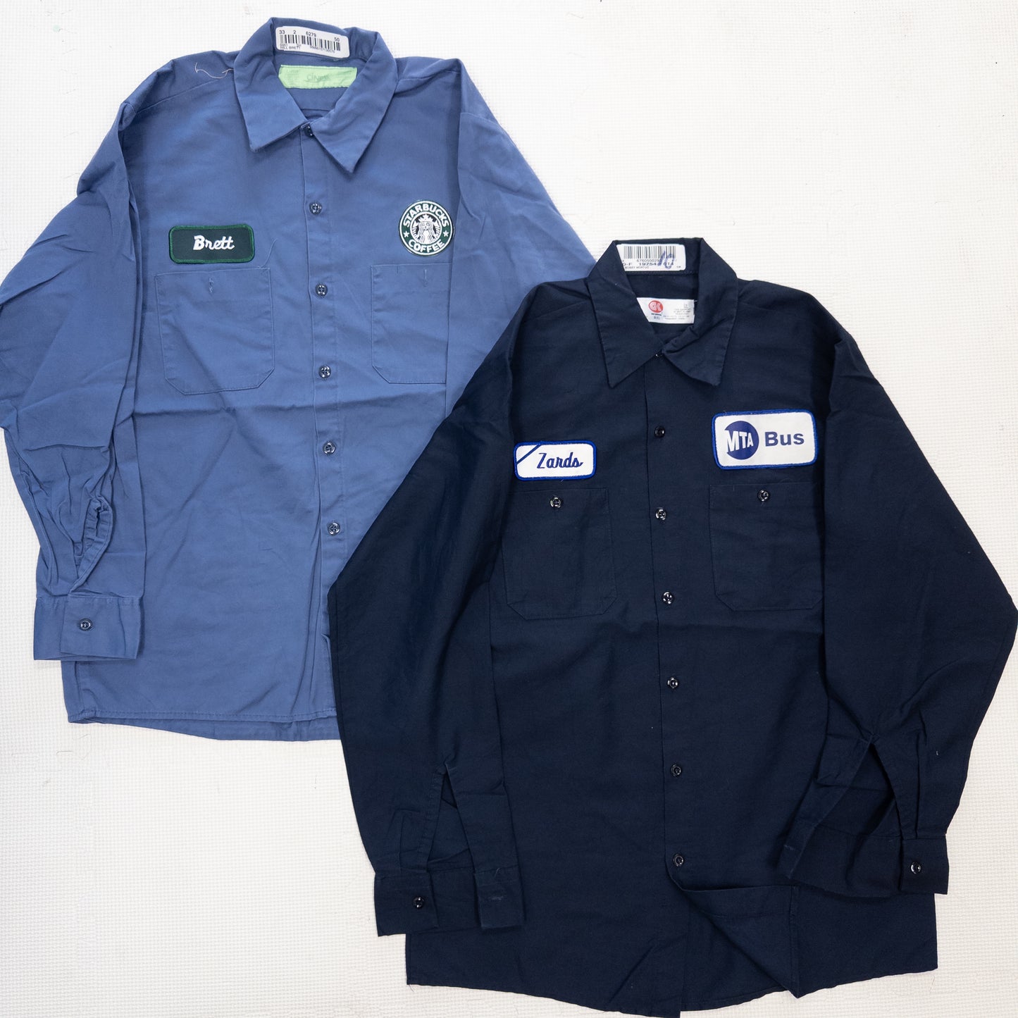 USワークシャツ（長袖） 10pcs w0405005